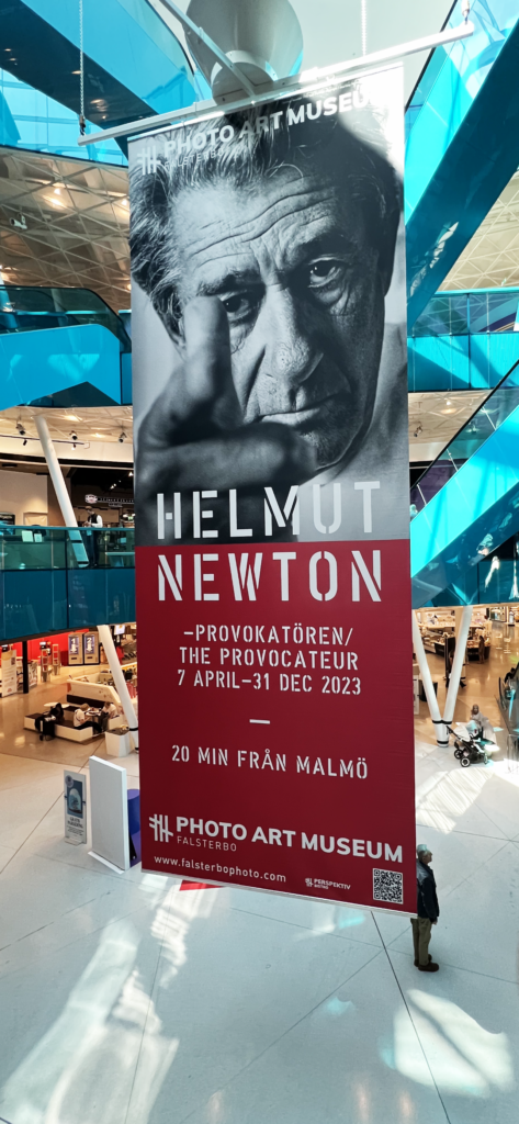 Self-portrait of Helmut Newton